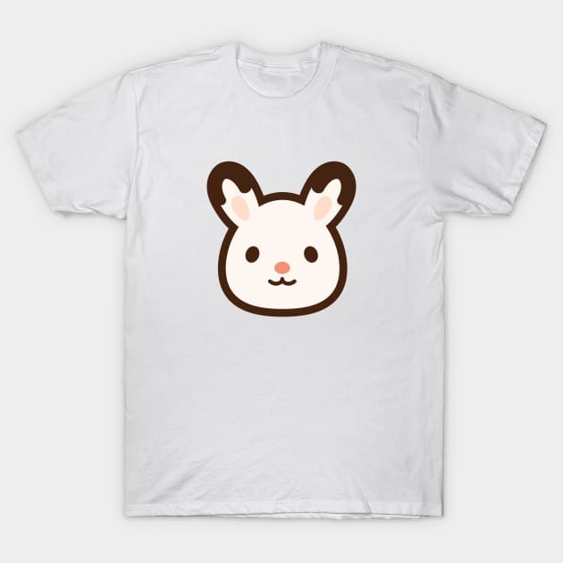 White rabbit T-Shirt by lucky-artisan